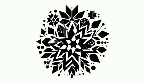 Download Geometric Abstract Floral Shapes - Shapes Collection
