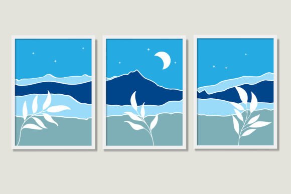 Download Natural Shapes Printable Wall Art Poster - Natural shapes Collection