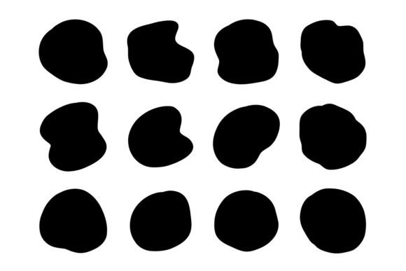 Download Blob Shapes SVG Bundle Organic Abstract - Shapes Collection