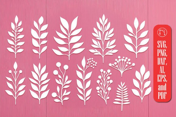 Download Cricut Natural Shapes Plant SVG Cut File - Natural shapes Collection