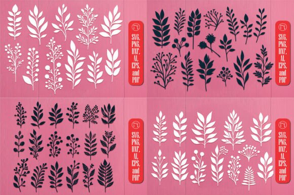 Download Cricut Natural Shapes Plant SVG Bundle - Natural shapes Collection