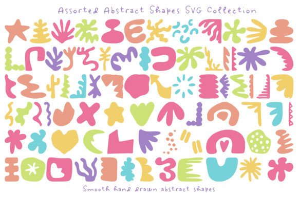 Download Hand Drawn Abstract Shapes SVG - Shapes Collection