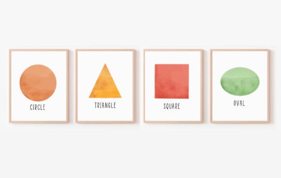 Download Watercolor Shapes Collection, Shapes Set - Shapes Collection