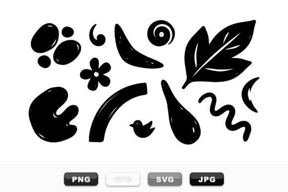 Download Abstract Organic Shapes Pack - Shapes Collection