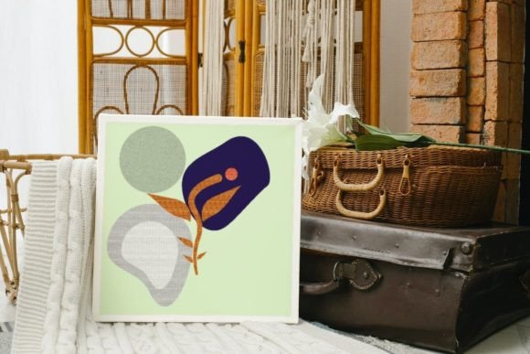 Download Boho Color Art Leaf Modern Illsutration - Boho Collection