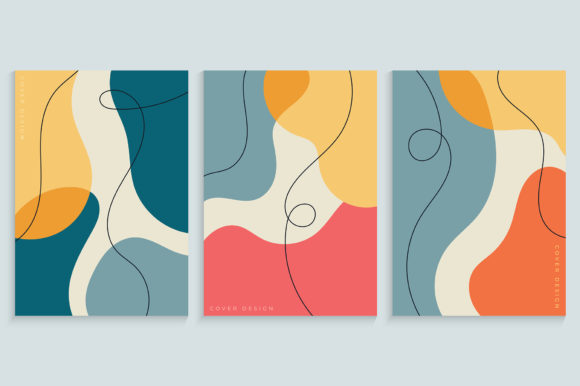 Download Organic Background with Colorful Shapes - Shapes Collection