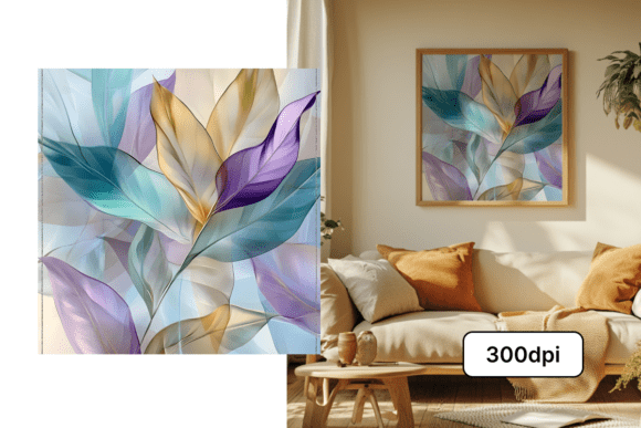 Download Abstract Floral Shapes - Dreamy Artwork - Shapes Collection