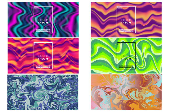 Download Liquid Flow Fluid Colors Trendy Shapes - Shapes Collection