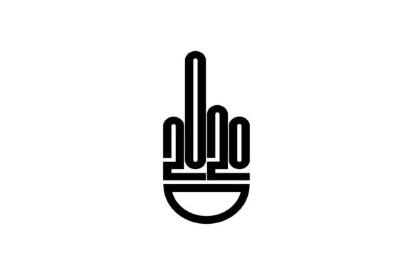 Download 2020 As a Hand Showing the Middle Finger - 2020 Collection