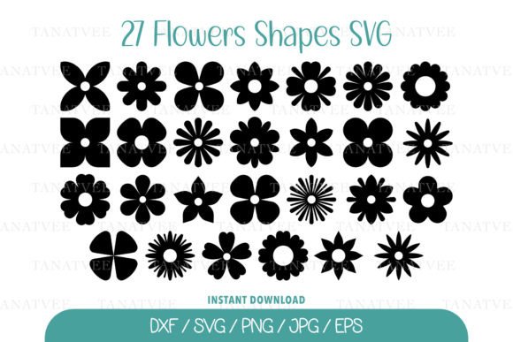 Download Flower Shapes Svg - Shapes Collection