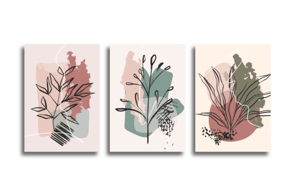 Download Outline Leaves and Abstract Shapes - Shapes Collection