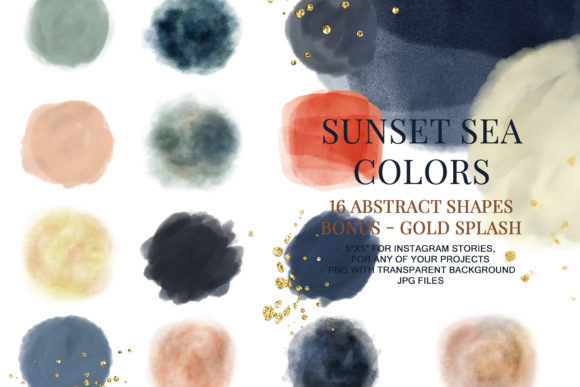 Download Shapes Brush Stroke Instagram Icons - Shapes Collection