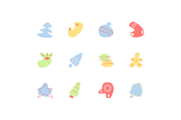 Download Christmas Holiday Abstract Elements - Element Collection
