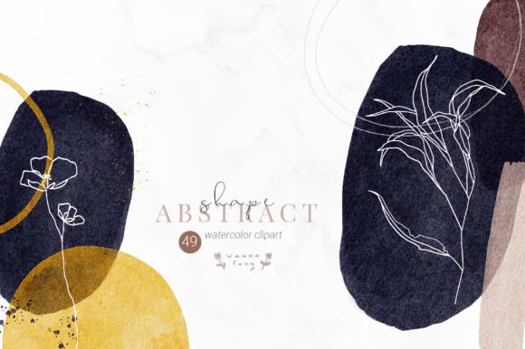 Download Watercolor Boho Abstract Clipart, PNG - Boho Collection