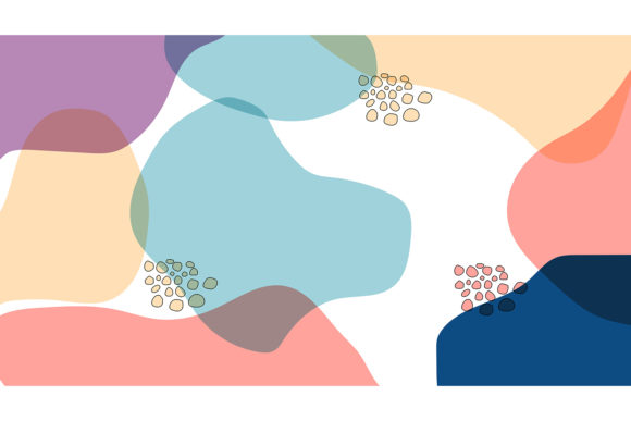 Download Contemporary Abstract Art Fluid Shapes - Shapes Collection
