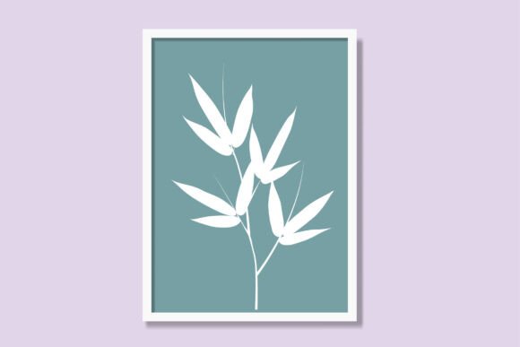 Download Natural Shapes Leaves Printable Wall Art - Natural shapes Collection