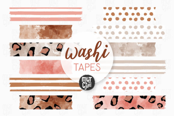 Download Boho Earth Tones Washi Tapes MD - Boho Collection