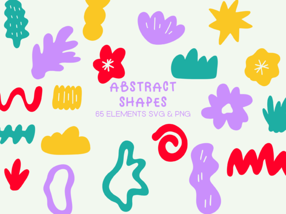 Download Abstract Shapes SVG PNG Bundle - Shapes Collection